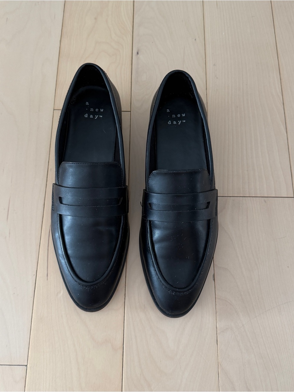 a new day Black Classic Penny Loafers - Women’s Slip-On Dress Shoes